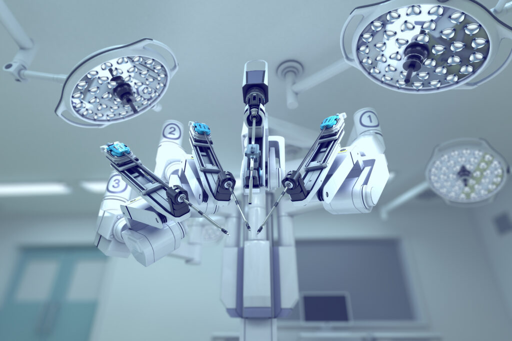 Da Vinci Operationsroboter für minimalinvasive Eingriffe